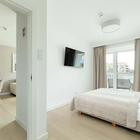 Polanki Aqua Stylowy Z Basenem By Renters Apartament Kołobrzeg